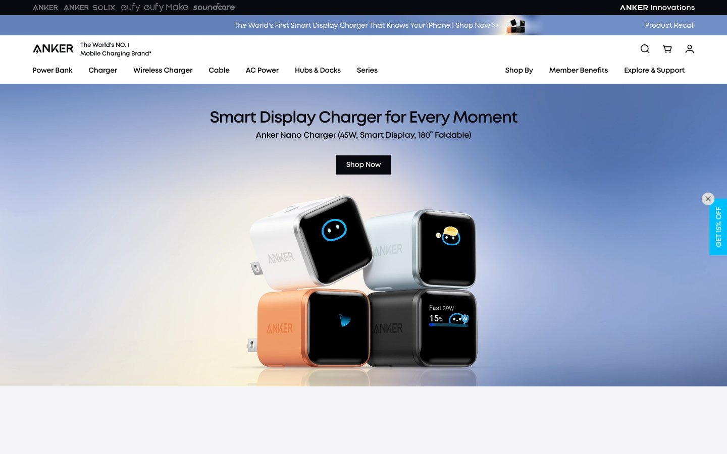 Anker 品牌官网