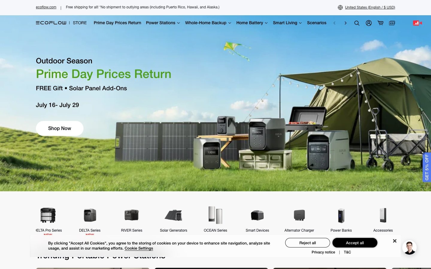 EcoFlow 品牌官网