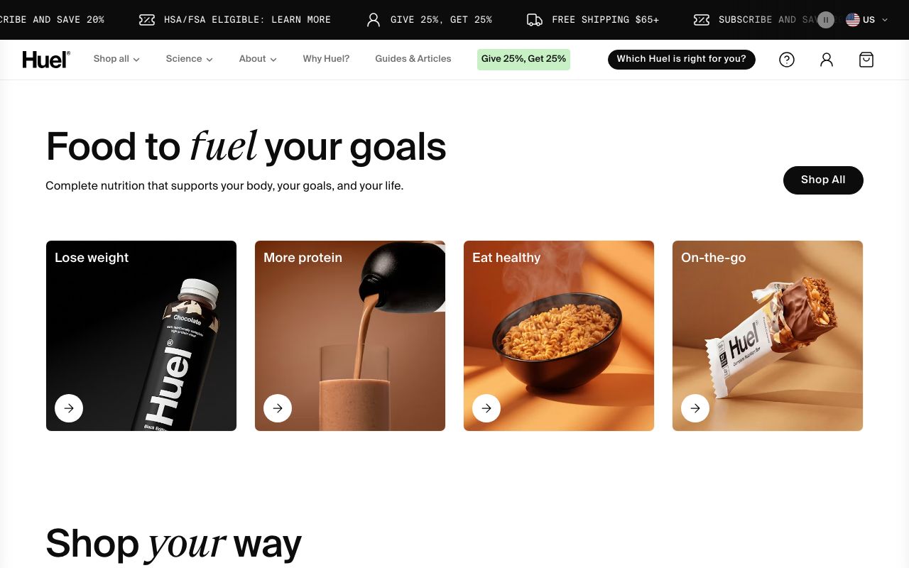 Huel 品牌官网