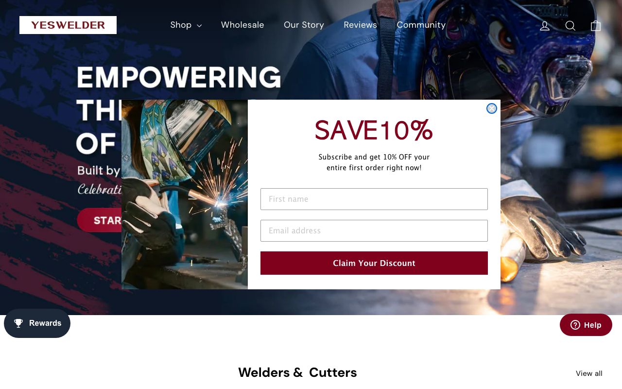 YesWelder 品牌官网